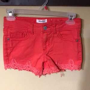 Girls Mudd shorts